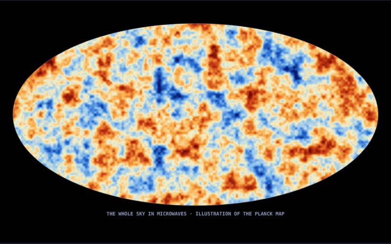 The Big Bang simulation showing the cosmic web of galaxies