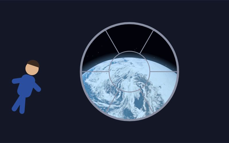 An animated episode about life on the space station